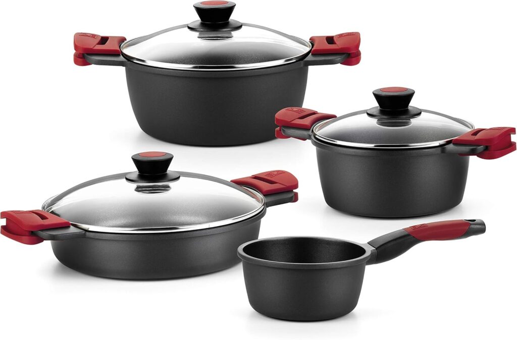 olla aluminio fundido antiadherente